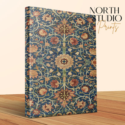 Premium Poster of Ornate William Morris Wall Art Design on Canvas Wraps