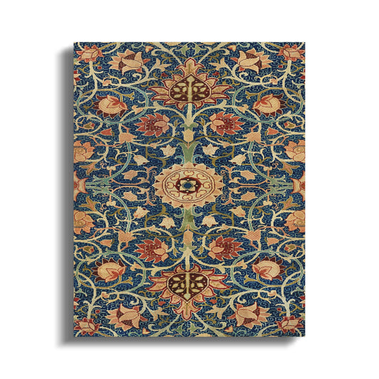 Premium Poster of Ornate William Morris Wall Art Design on Canvas Wraps