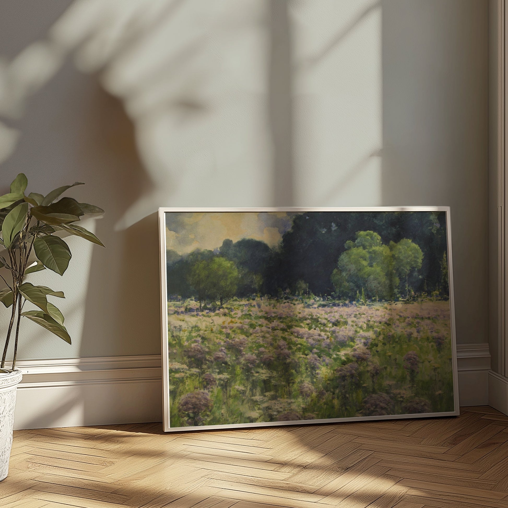 Premium Poster of Pastoral Countryside Landscape Art Print Posters