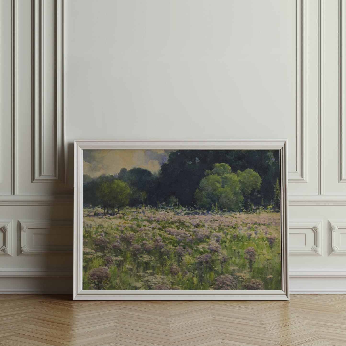 Premium Poster of Pastoral Countryside Landscape Art Print Posters