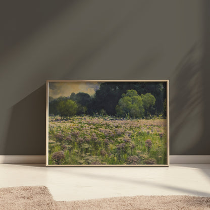 Premium Poster of Pastoral Countryside Landscape Art Print Posters
