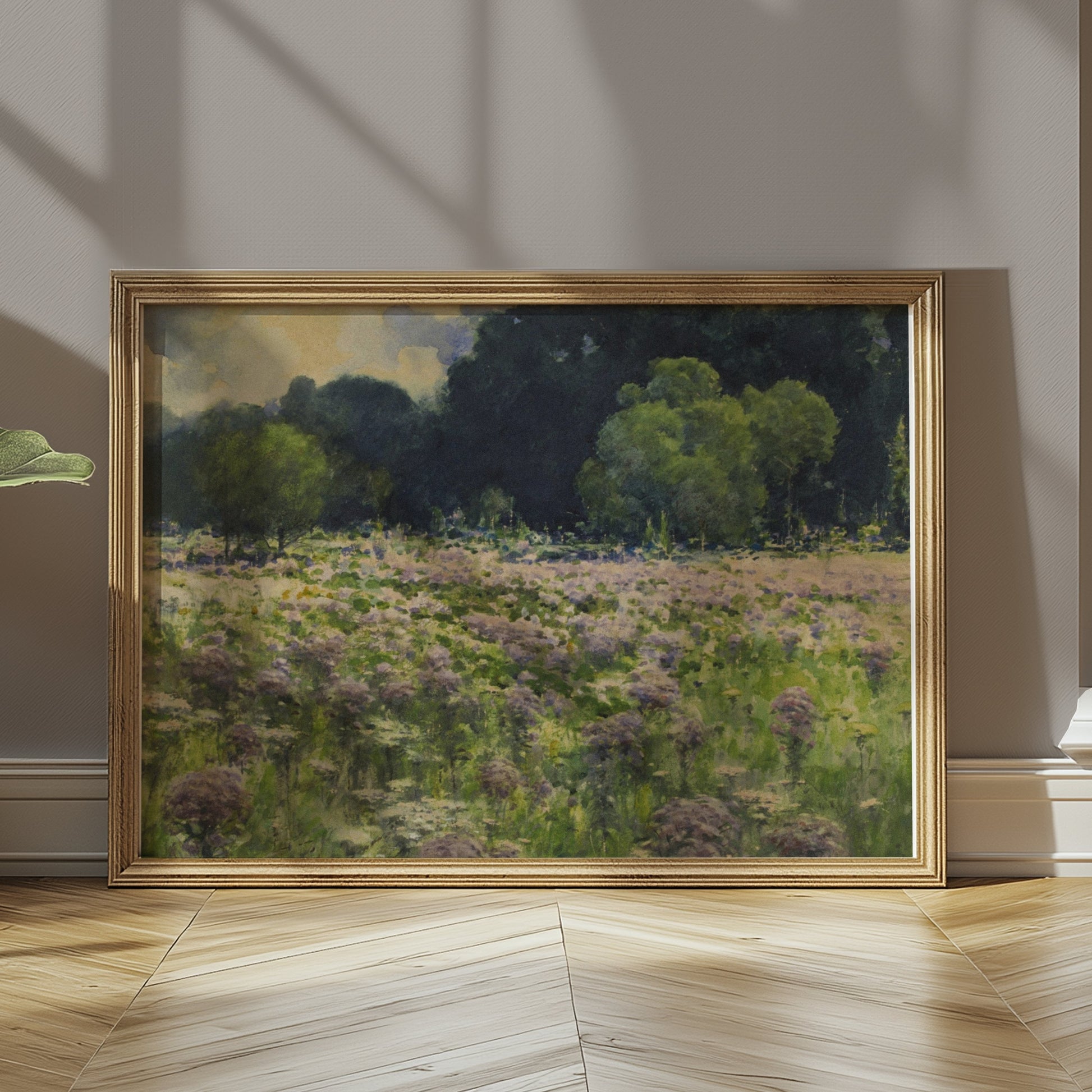Premium Poster of Pastoral Countryside Landscape Art Print Posters
