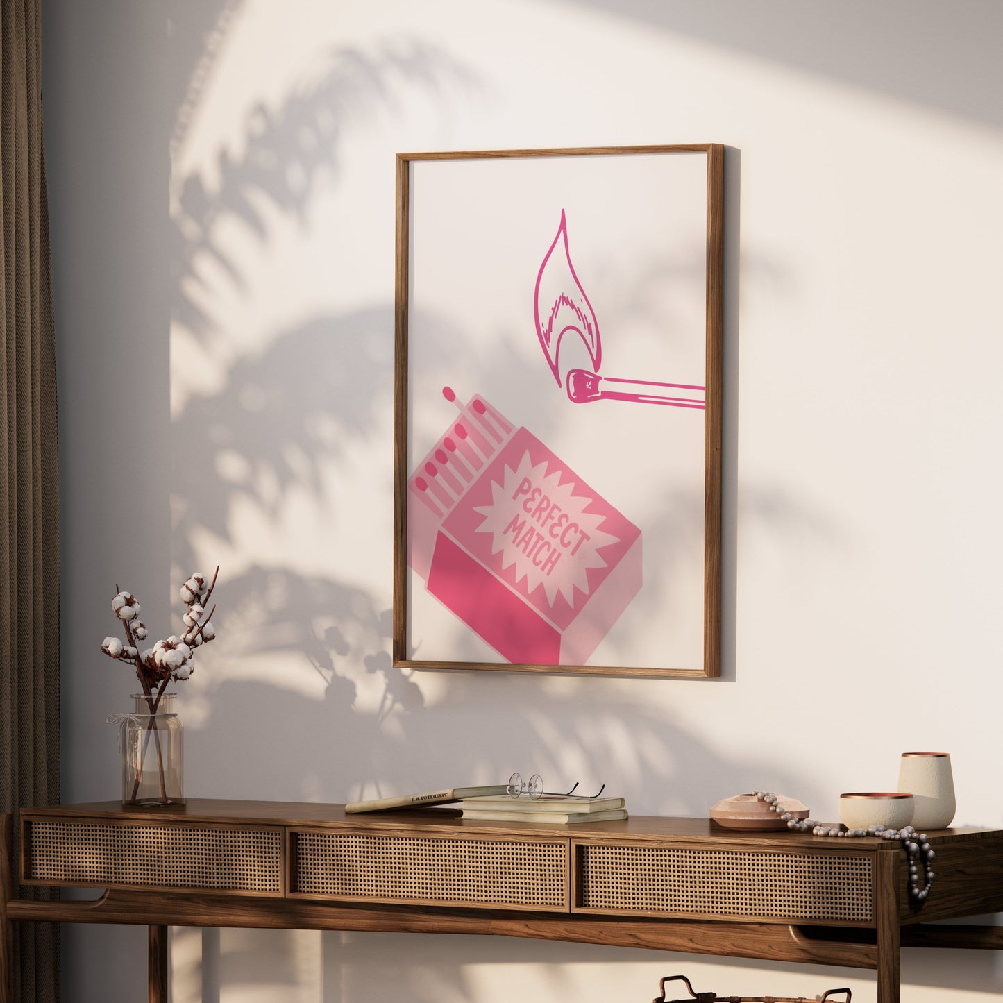 Premium Poster of Perfect Match Striking Design Matchbox Art Posters