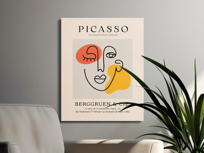 Premium Poster of Picasso Art Berggruen and Cie Canvas Wraps