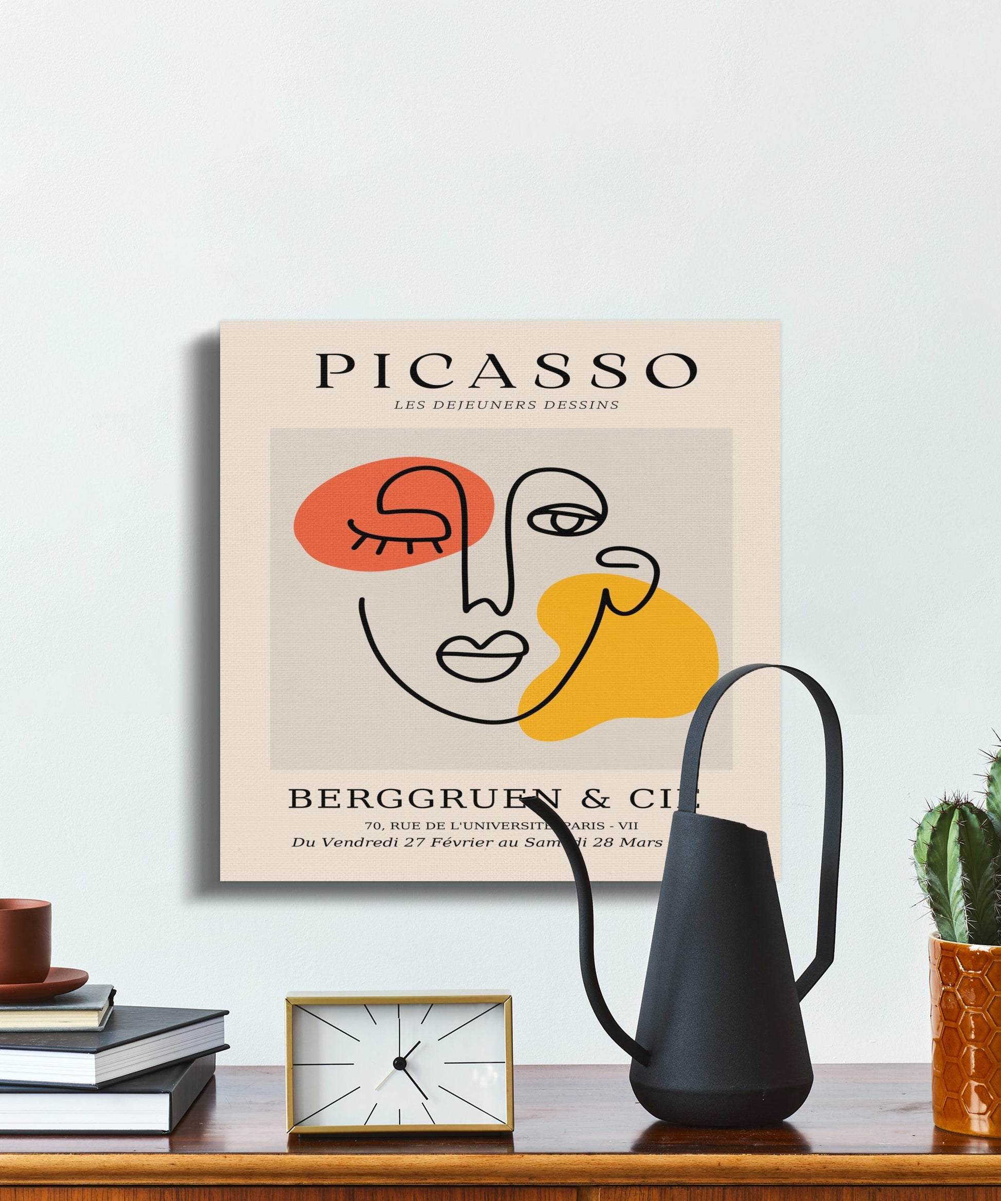 Premium Poster of Picasso Art Berggruen and Cie Canvas Wraps