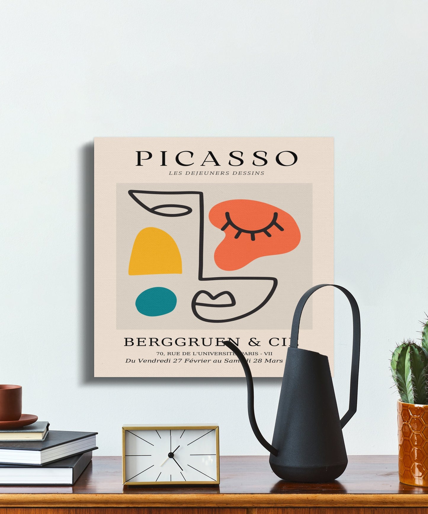 Premium Poster of Picasso Berggruen & Cie Les Dejeuners Dessins Canvas Wraps