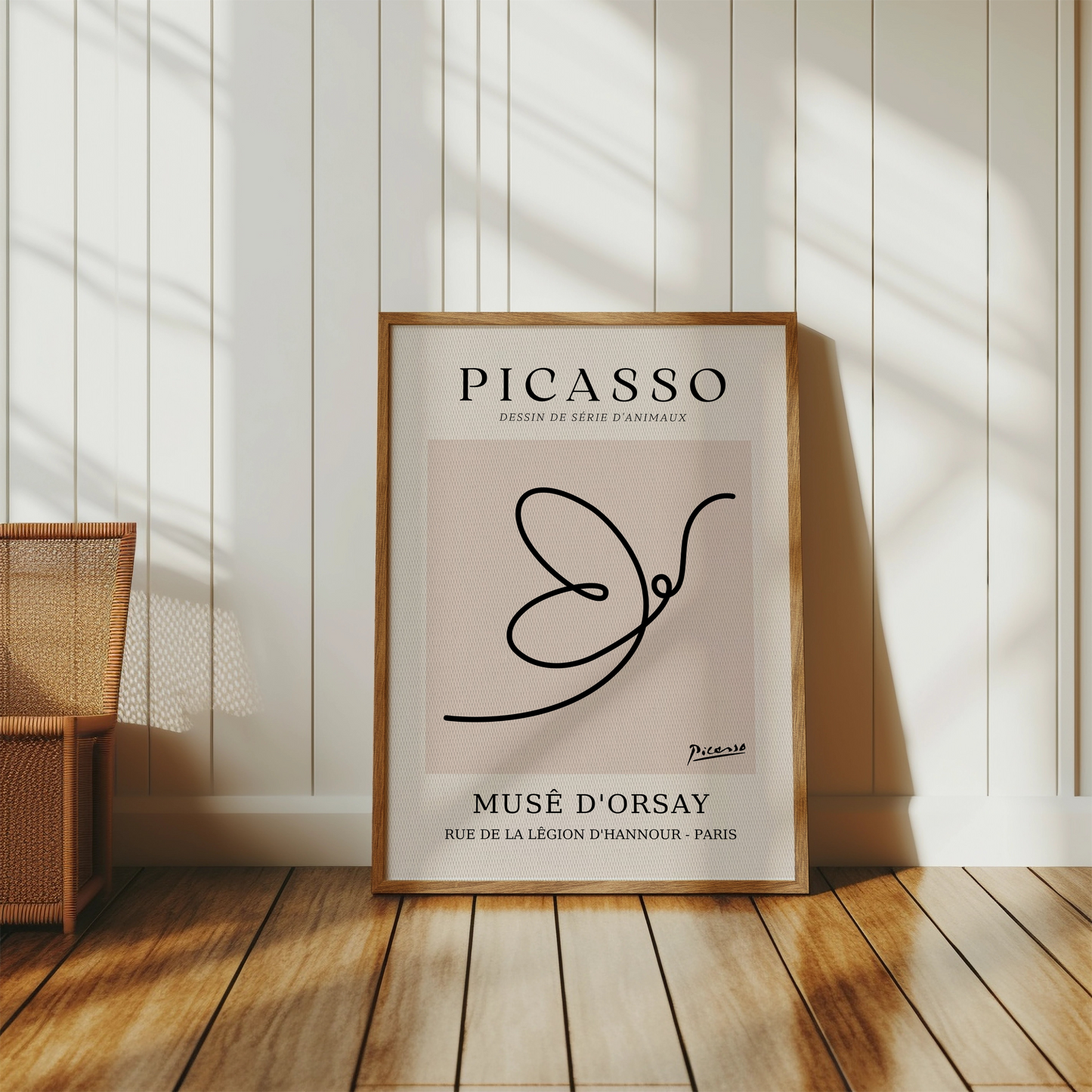 Premium Poster of Picasso Dessin de Série d'Animaux Musé D'Orsay Posters
