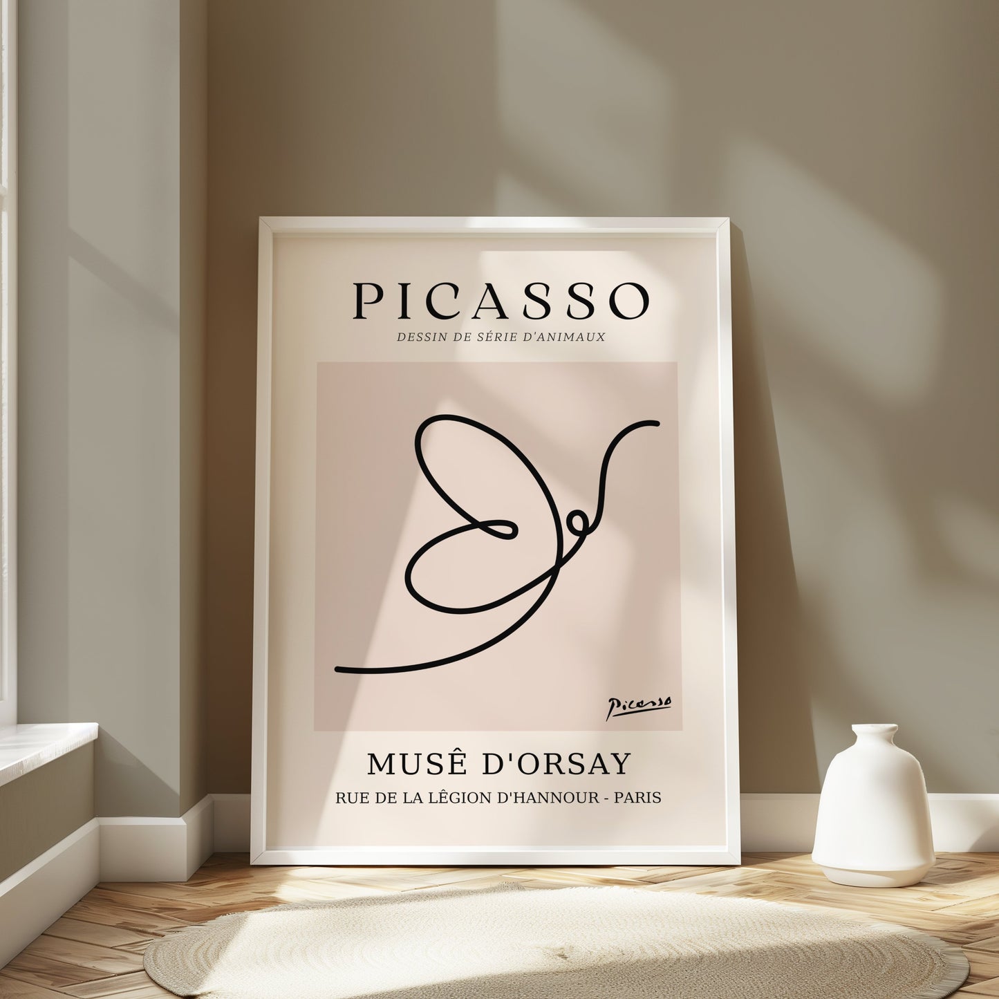 Premium Poster of Picasso Dessin de Série d'Animaux Musé D'Orsay Posters