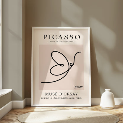 Premium Poster of Picasso Dessin de Série d'Animaux Musé D'Orsay Posters