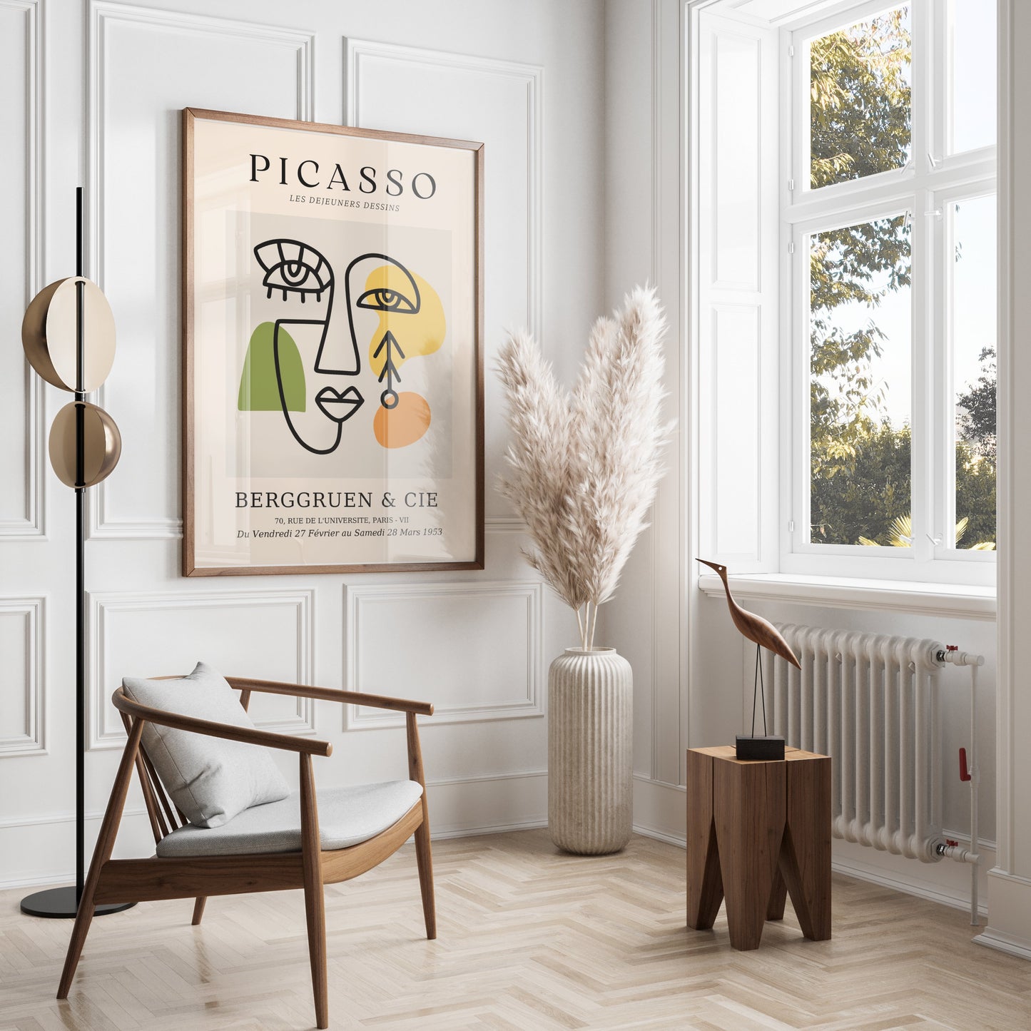 Premium Poster of Picasso Exhibition Poster Paris Art Show Posters