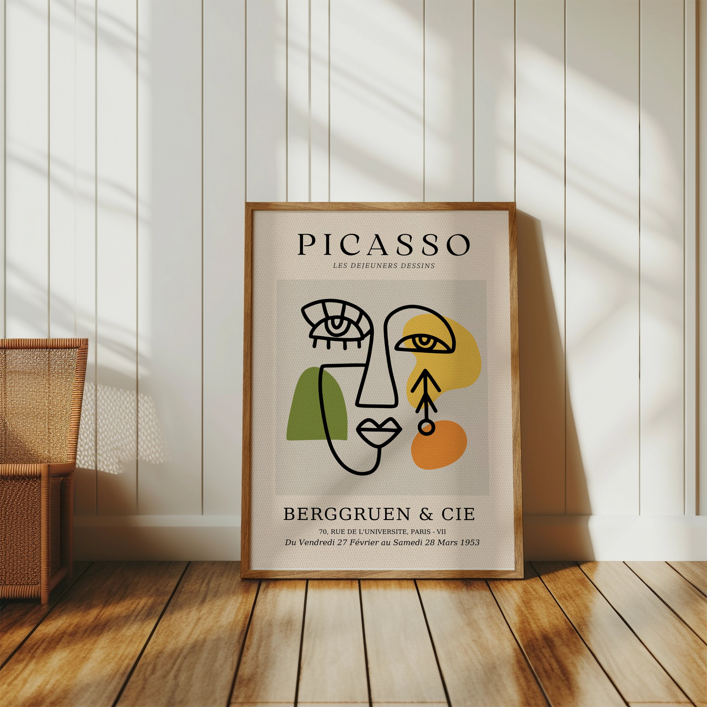 Premium Poster of Picasso Exhibition Poster Paris Art Show Posters