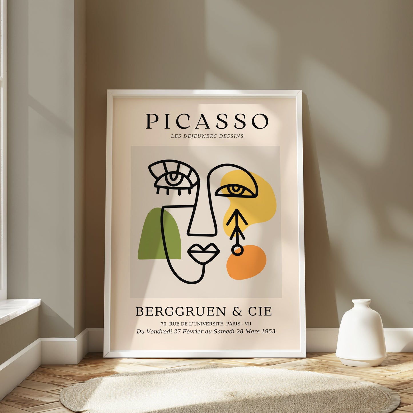 Premium Poster of Picasso Exhibition Poster Paris Art Show Posters