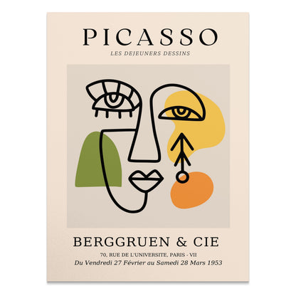 Premium Poster of Picasso Exhibition Poster Paris Art Show Posters