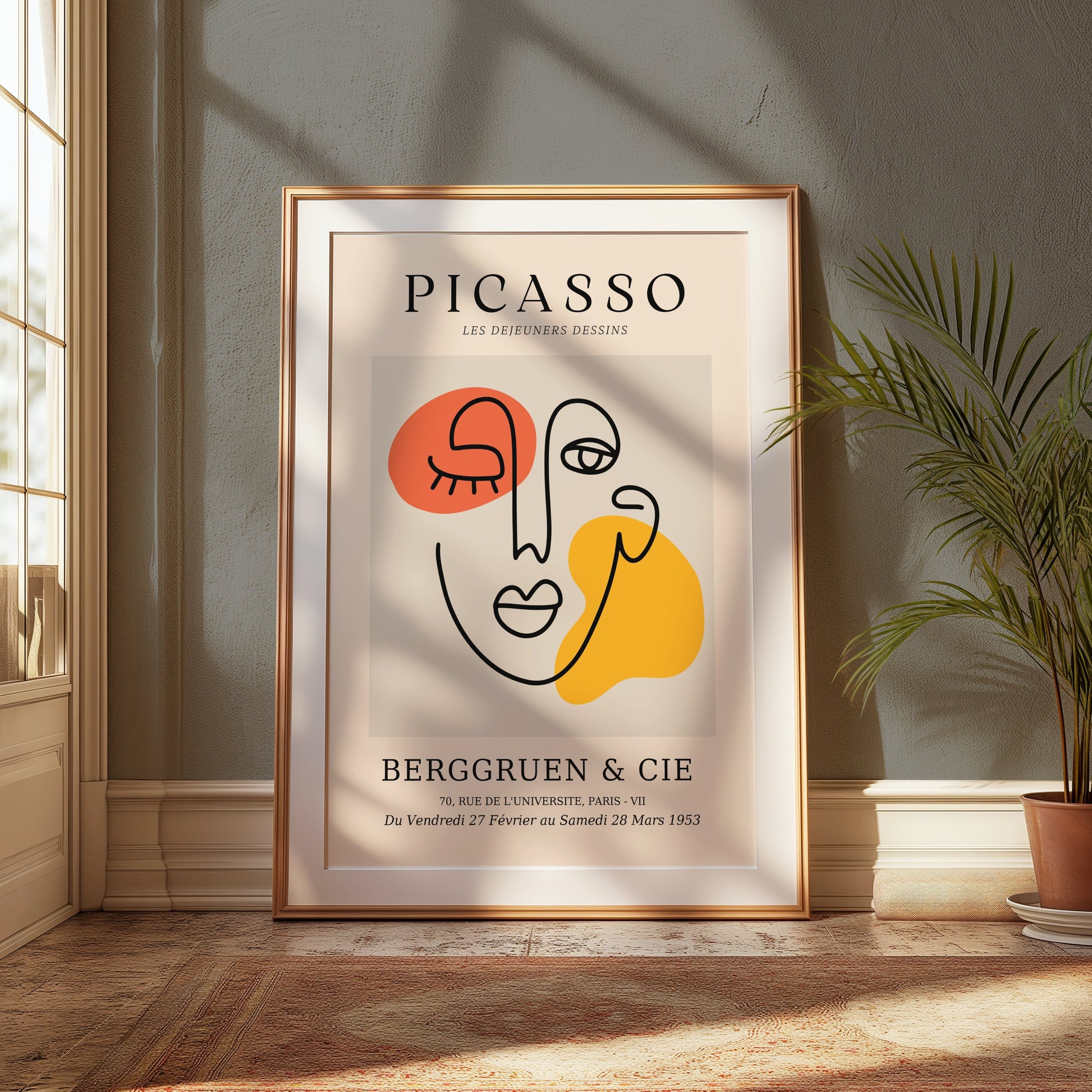 Premium Poster of Picasso Les Dejeuners Dessins Berggruen Cie Posters