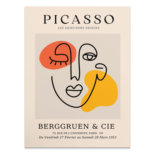 Premium Poster of Picasso Les Dejeuners Dessins Berggruen Cie Posters