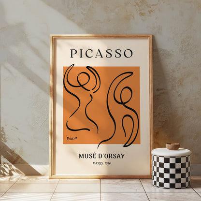 Premium Poster of Picasso Muse D'Orsay Paris 1956 Art Print Posters