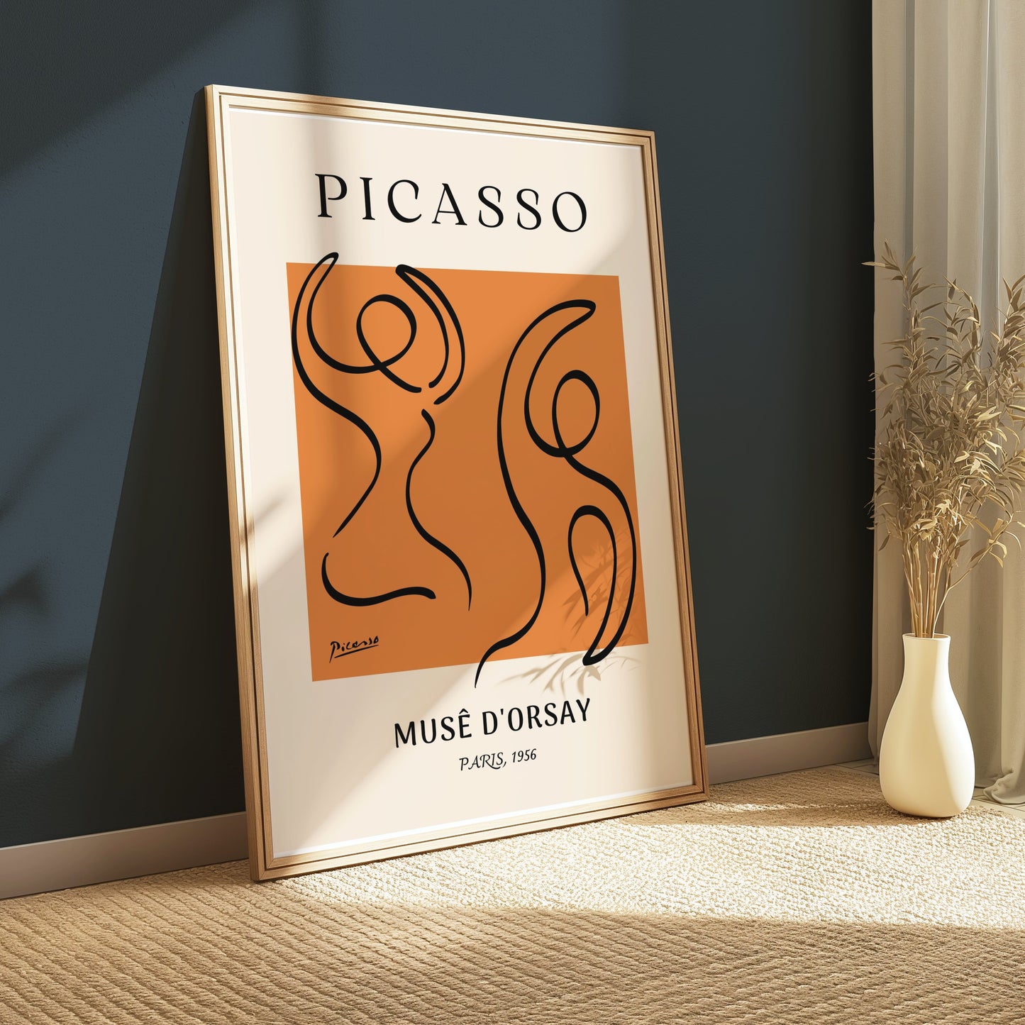 Premium Poster of Picasso Muse D'Orsay Paris 1956 Art Print Posters