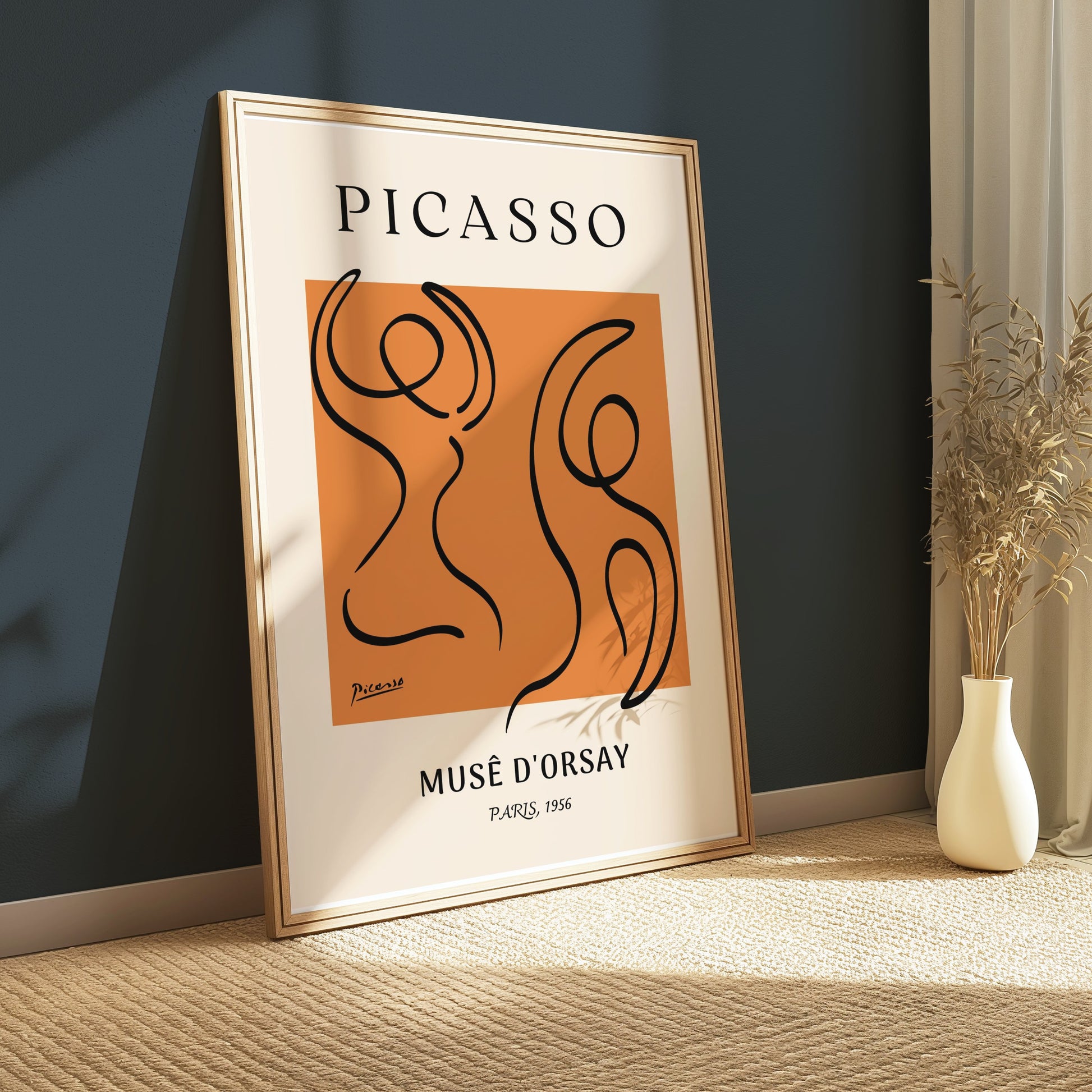 Premium Poster of Picasso Muse D'Orsay Paris 1956 Art Print Posters