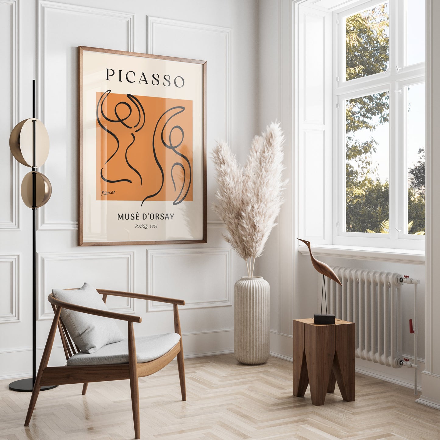 Premium Poster of Picasso Muse D'Orsay Paris 1956 Art Print Posters