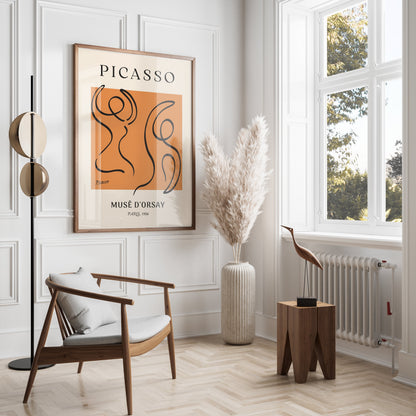 Premium Poster of Picasso Muse D'Orsay Paris 1956 Art Print Posters