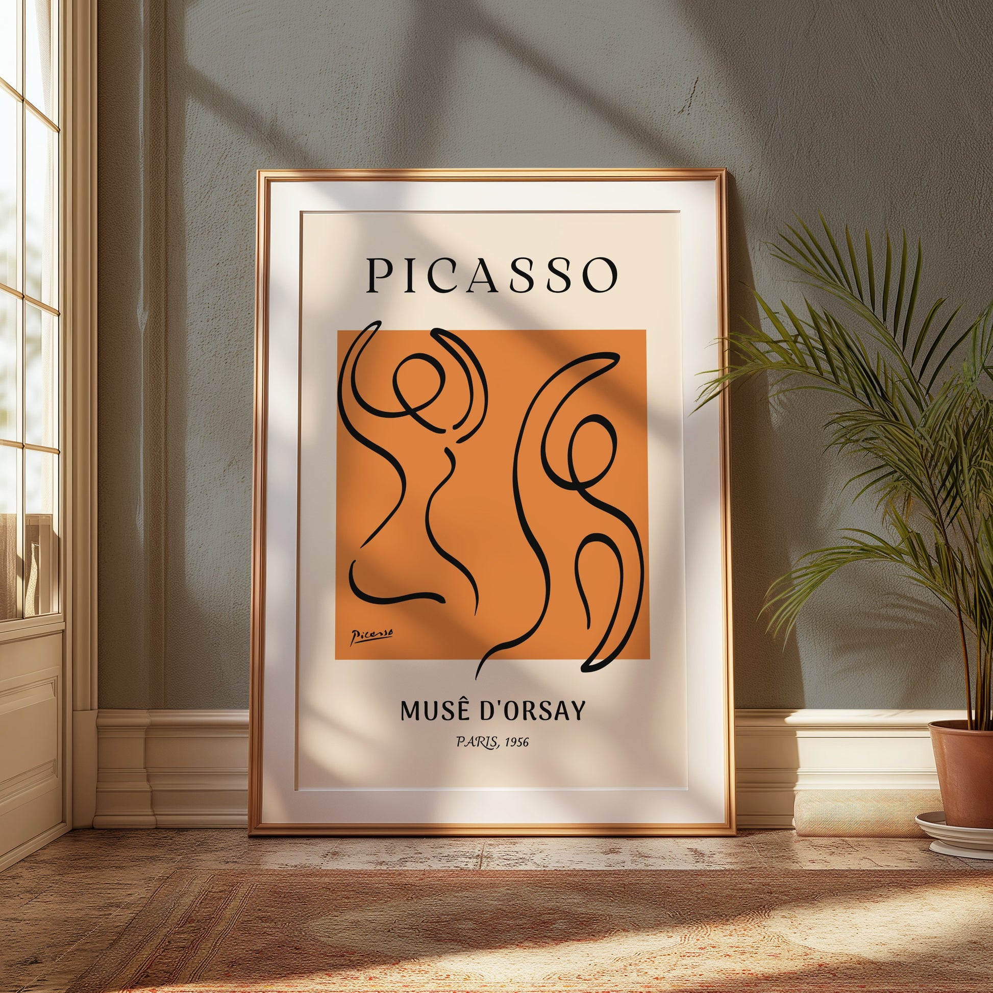 Premium Poster of Picasso Muse D'Orsay Paris 1956 Art Print Posters