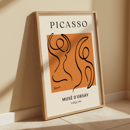 Premium Poster of Picasso Muse D'Orsay Paris 1956 Art Print Posters