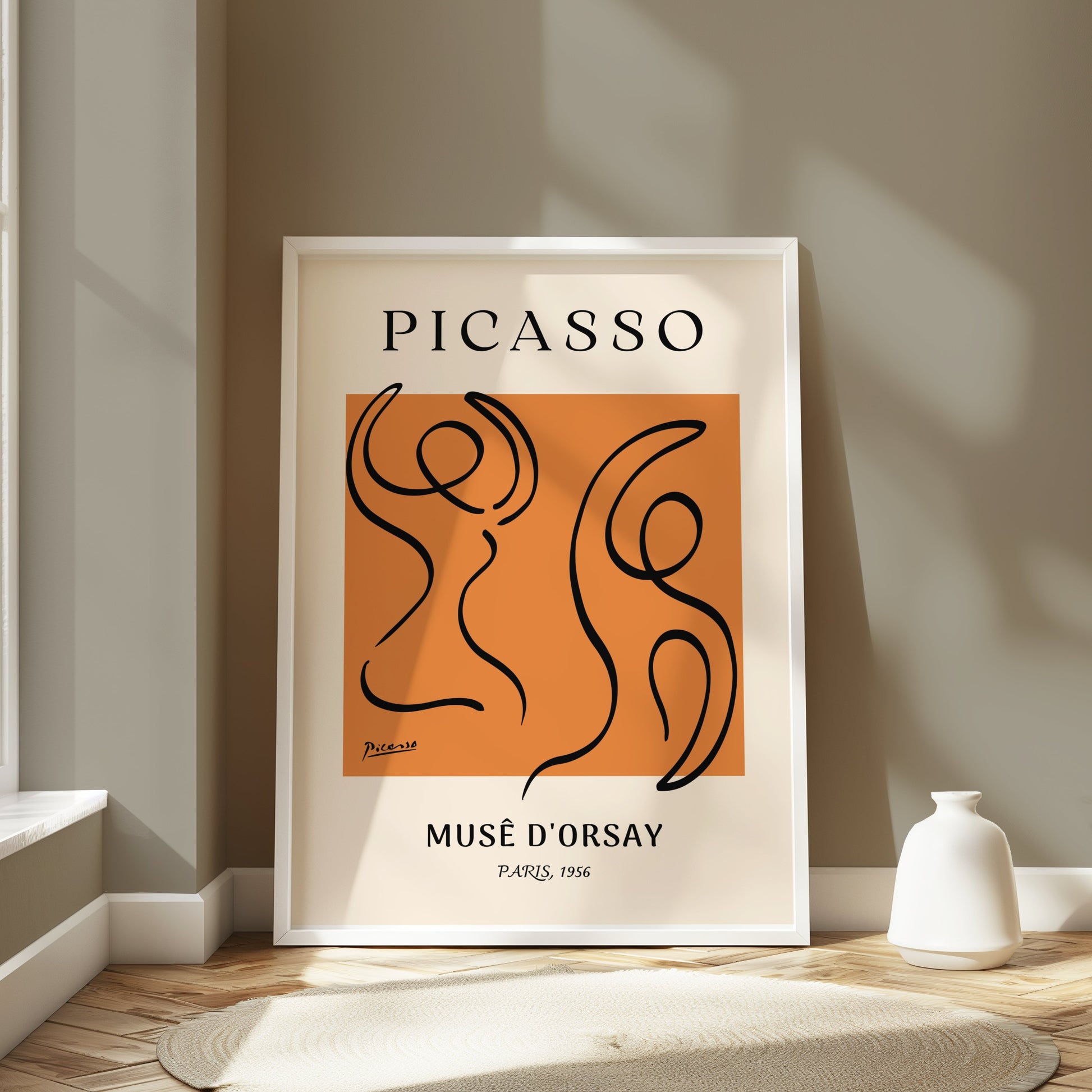 Premium Poster of Picasso Muse D'Orsay Paris 1956 Art Print Posters
