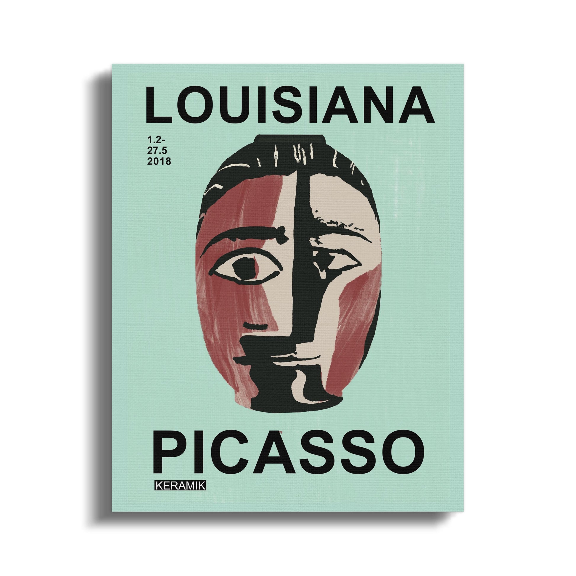 Premium Poster of Picasso Wall Art Mask Design Poster Canvas Wraps