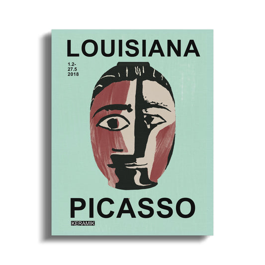 Premium Poster of Picasso Wall Art Mask Design Poster Canvas Wraps