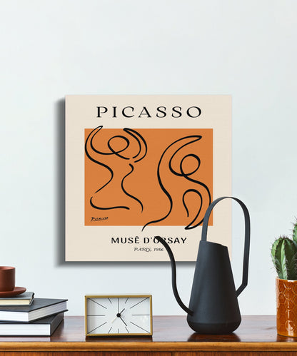 Premium Poster of Picasso Wall Art Muse D'Orsay 1956 Canvas Wraps