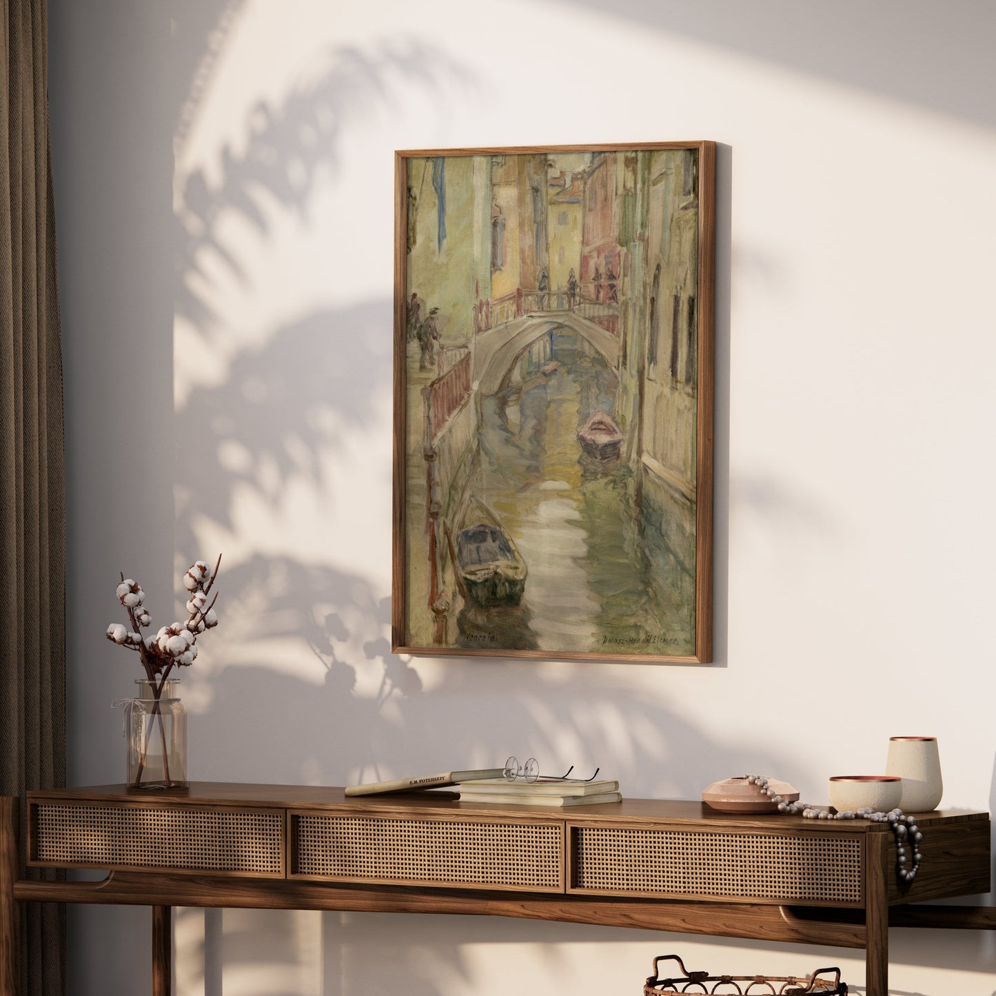 Premium Poster of Picturesque Venice Canal Scene Fine Art Posters