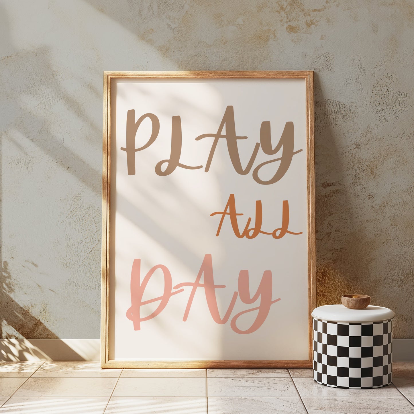 Premium Poster of Play All Day Motivational Inspirational Posters