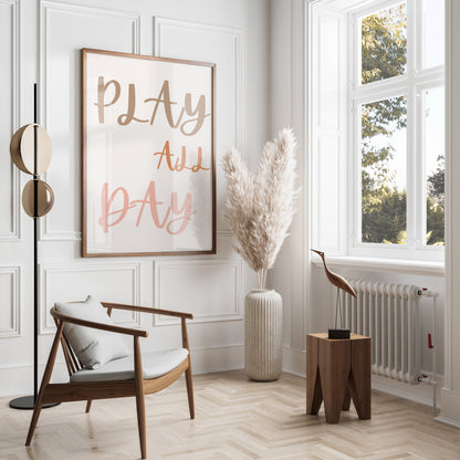 Premium Poster of Play All Day Motivational Inspirational Posters
