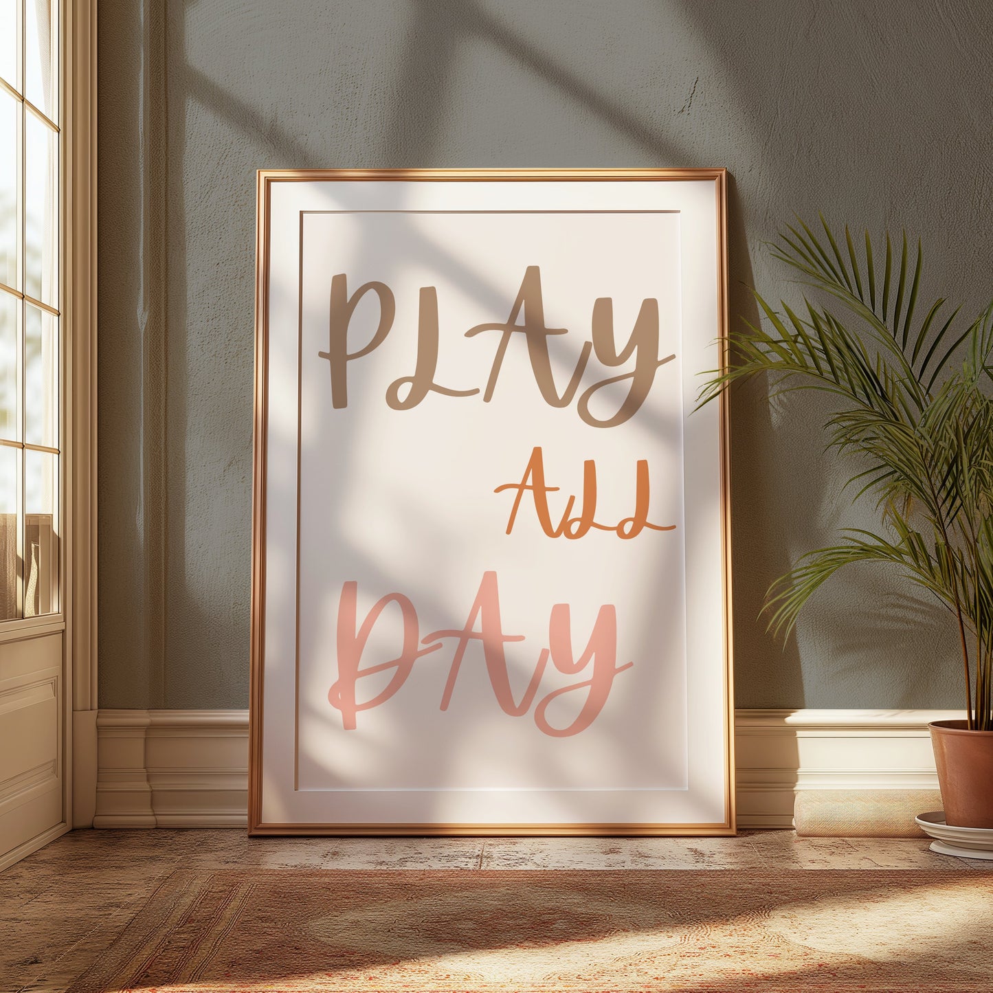 Premium Poster of Play All Day Motivational Inspirational Posters