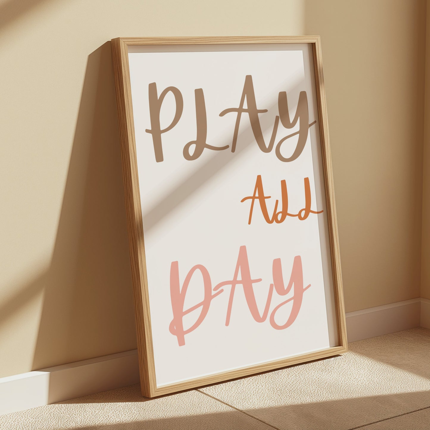 Premium Poster of Play All Day Motivational Inspirational Posters