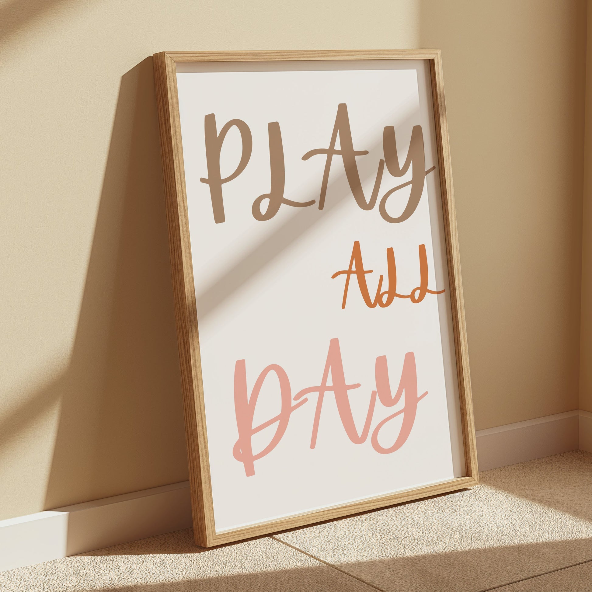 Premium Poster of Play All Day Motivational Inspirational Posters