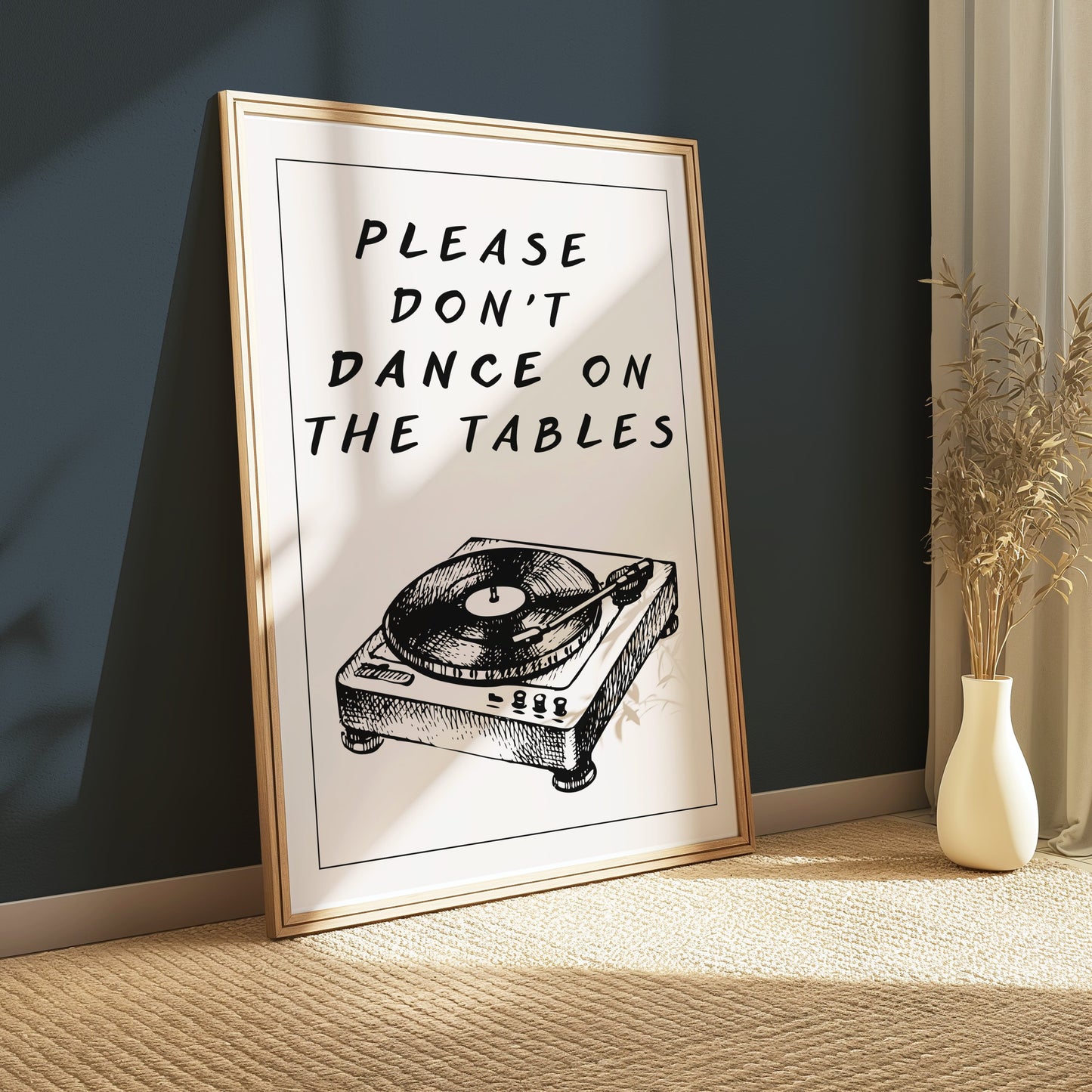 Premium Poster of Please Don't Dance On The Tables Art Posters