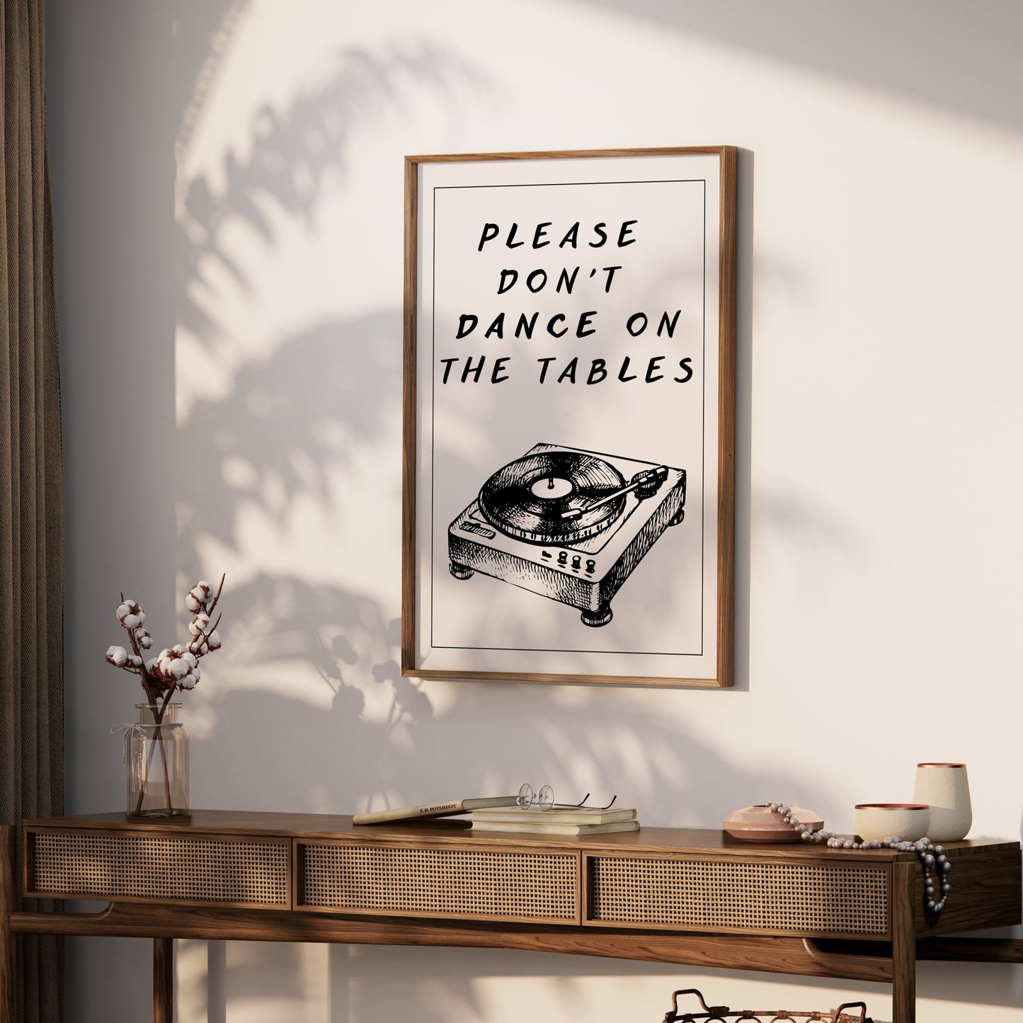 Premium Poster of Please Don't Dance on the Tables Vinyl Record Posters