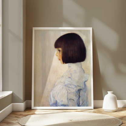 Premium Poster of Portrait of a Child in Vintage Style Art Posters