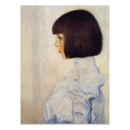 Premium Poster of Portrait of a Child in Vintage Style Art Posters