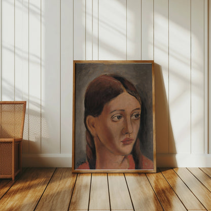 Premium Poster of Portrait of a Young Woman Giclee Art Wall Posters