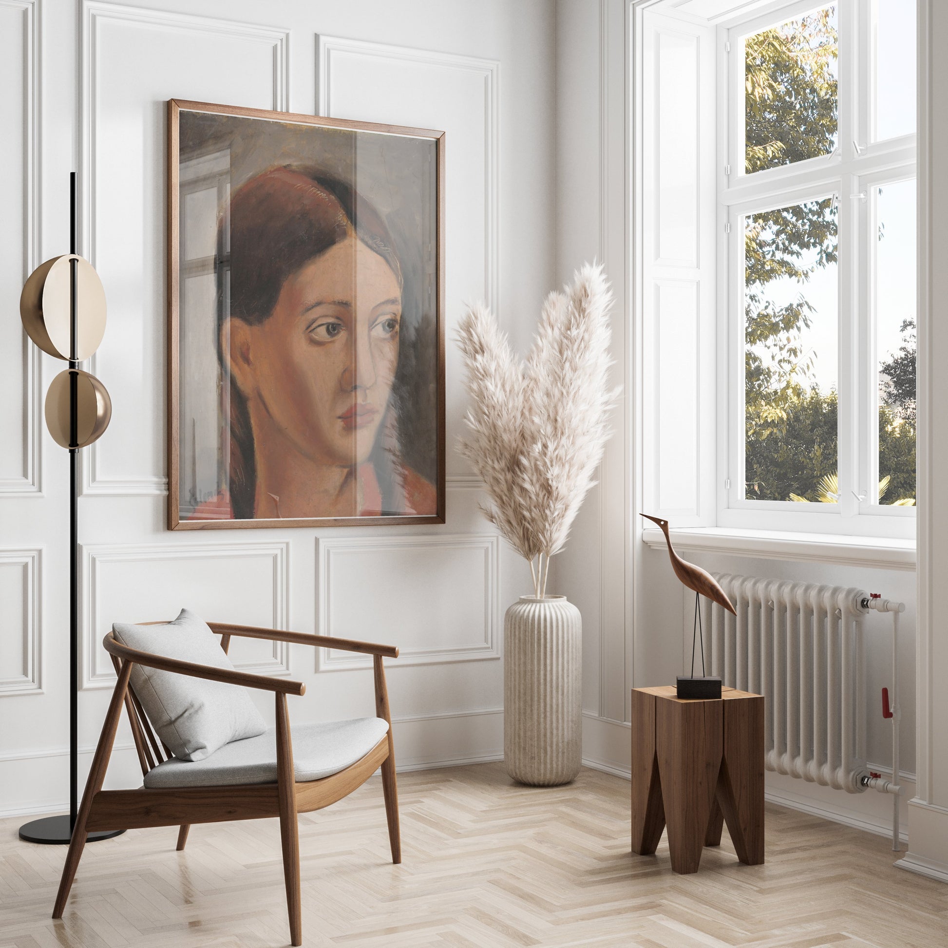 Premium Poster of Portrait of a Young Woman Giclee Art Wall Posters