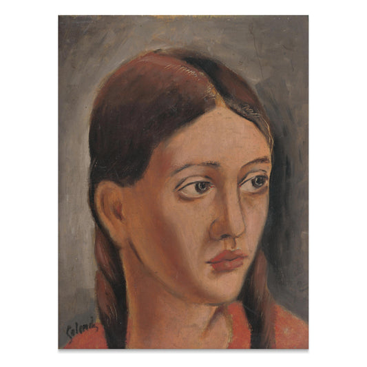 Premium Poster of Portrait of a Young Woman Giclee Art Wall Posters