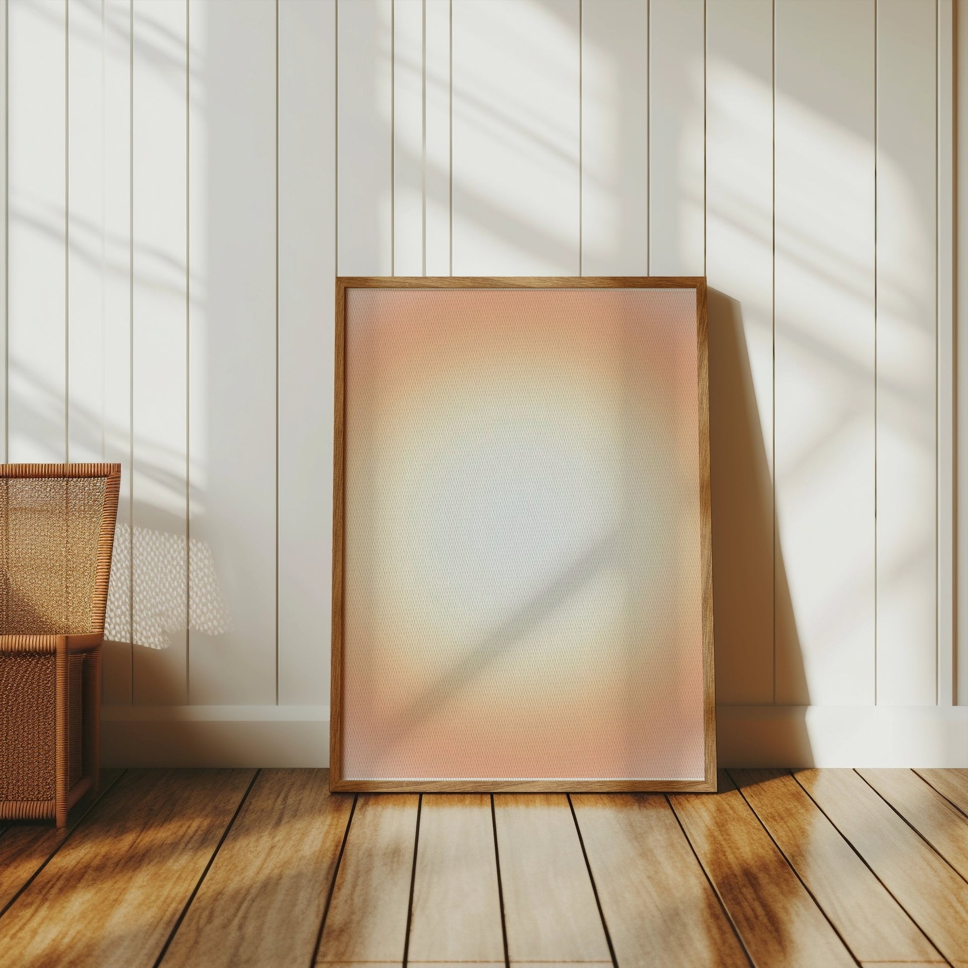 Premium Poster of Radiant Gradient Abstract Art Capture on Posters