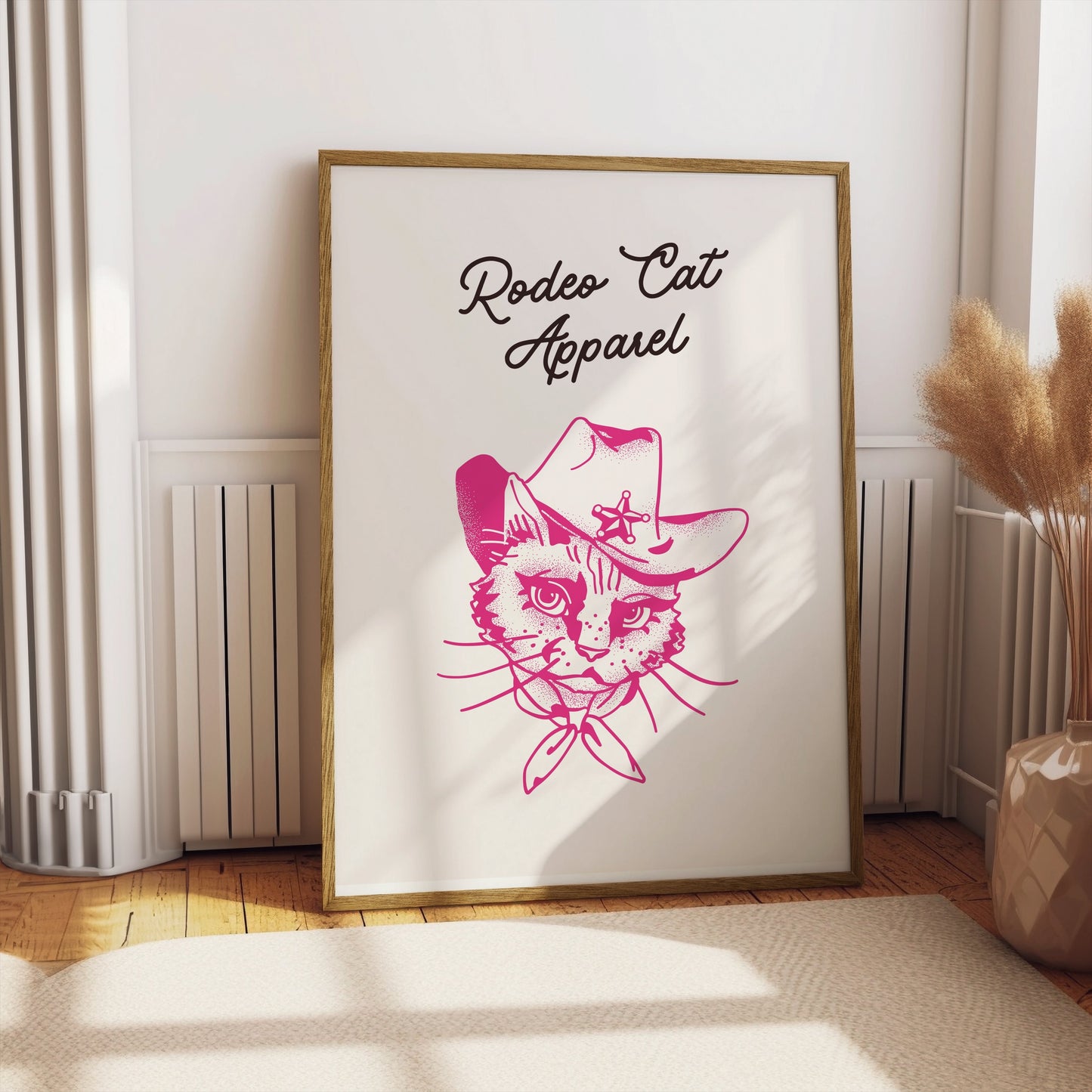 Premium Poster of Rodeo Cat Apparel for Cool Posters