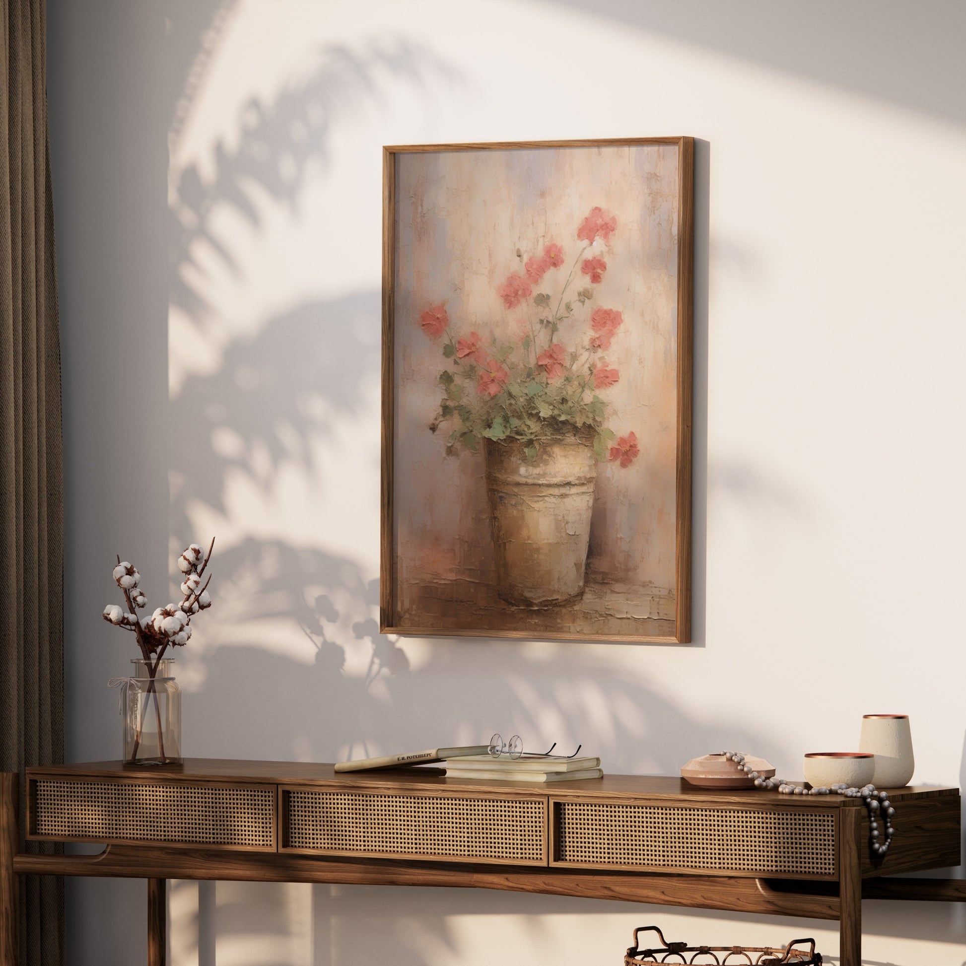 Premium Poster of Romantic Floral Art Bouquets Painting Wall Decor Posters