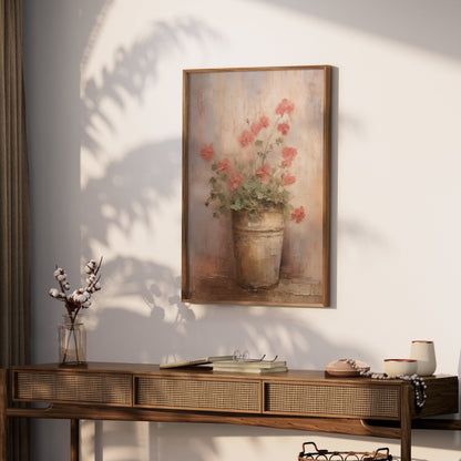 Premium Poster of Romantic Floral Art Bouquets Painting Wall Decor Posters