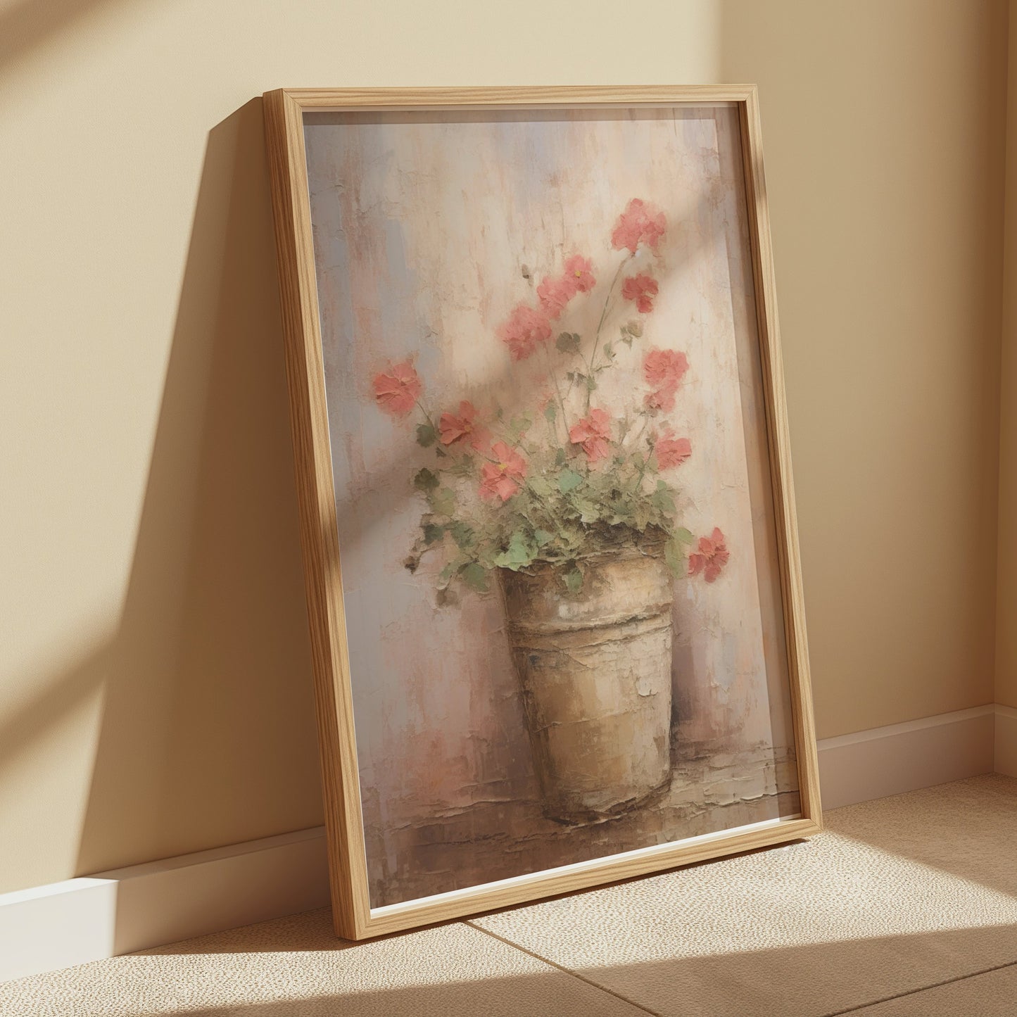 Premium Poster of Romantic Floral Art Bouquets Painting Wall Decor Posters
