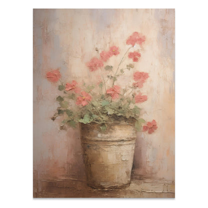 Premium Poster of Romantic Floral Art Bouquets Painting Wall Decor Posters