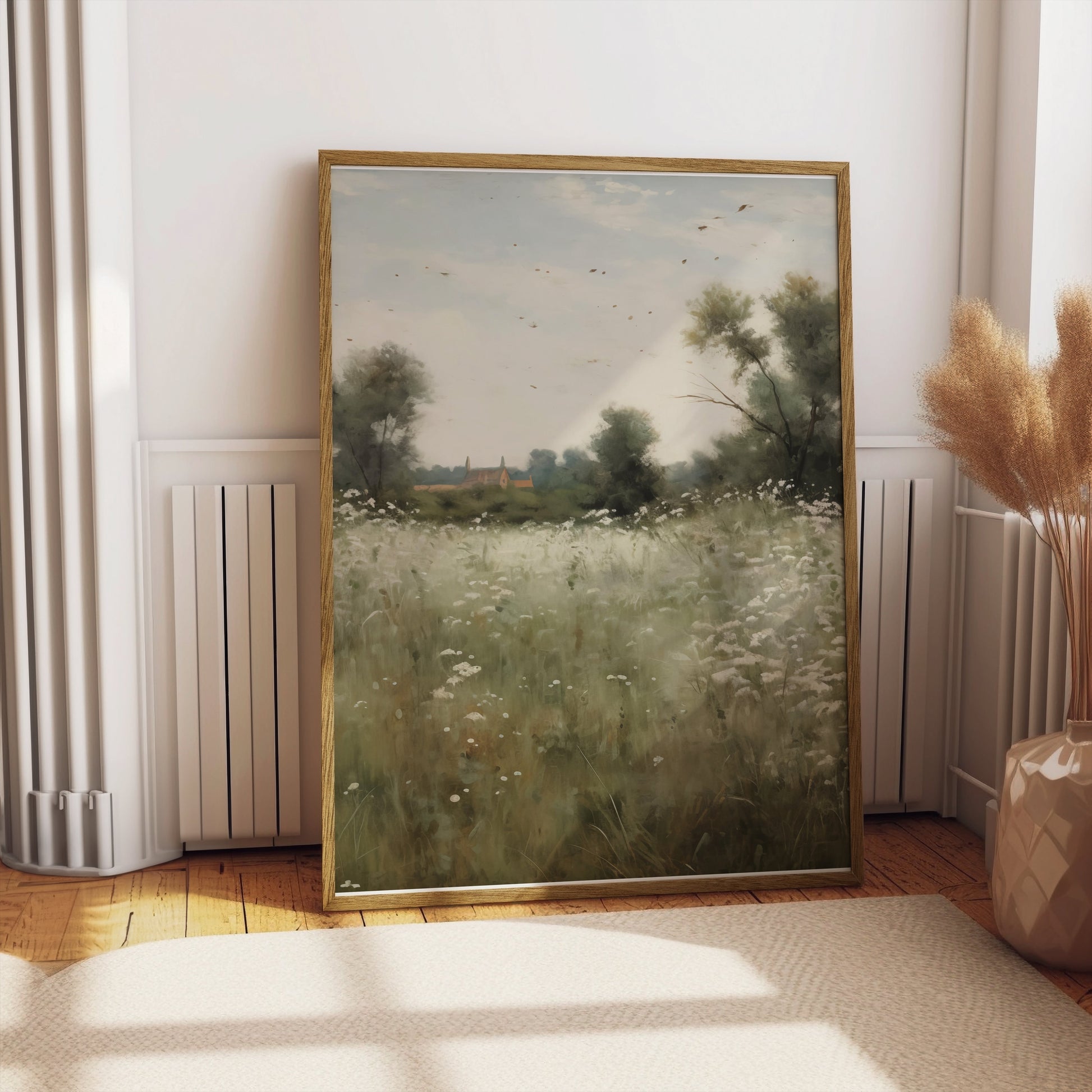 Premium Poster of Scenic Countryside Landscape Wall Art for Home Decor Posters